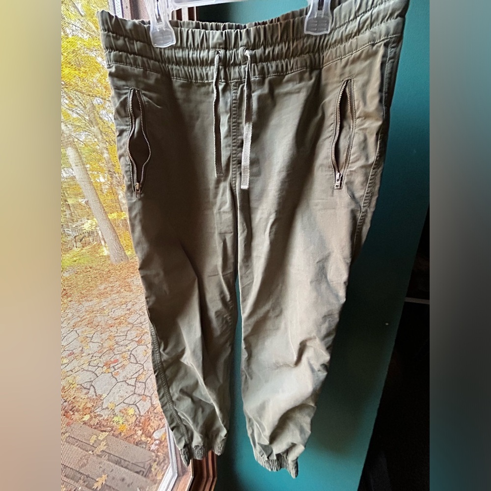 TNA Olive Green Jogger Pants